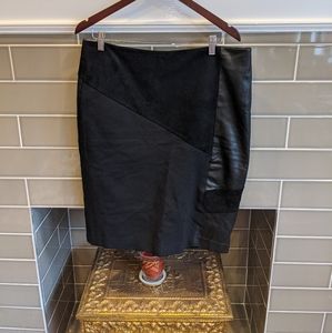 Black Calvin Klein pencil skirt